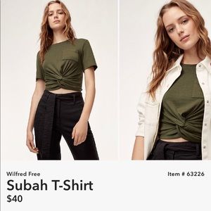 Wilfred free subah t-shirt